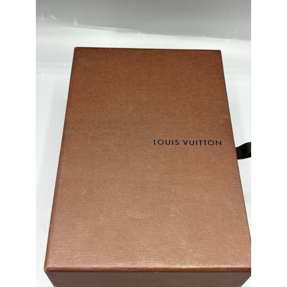 Louis Vuitton Drawer Style Box 2 Boxes 8.25"x 5.5" Brown & Yellow - Picture 5 of 10